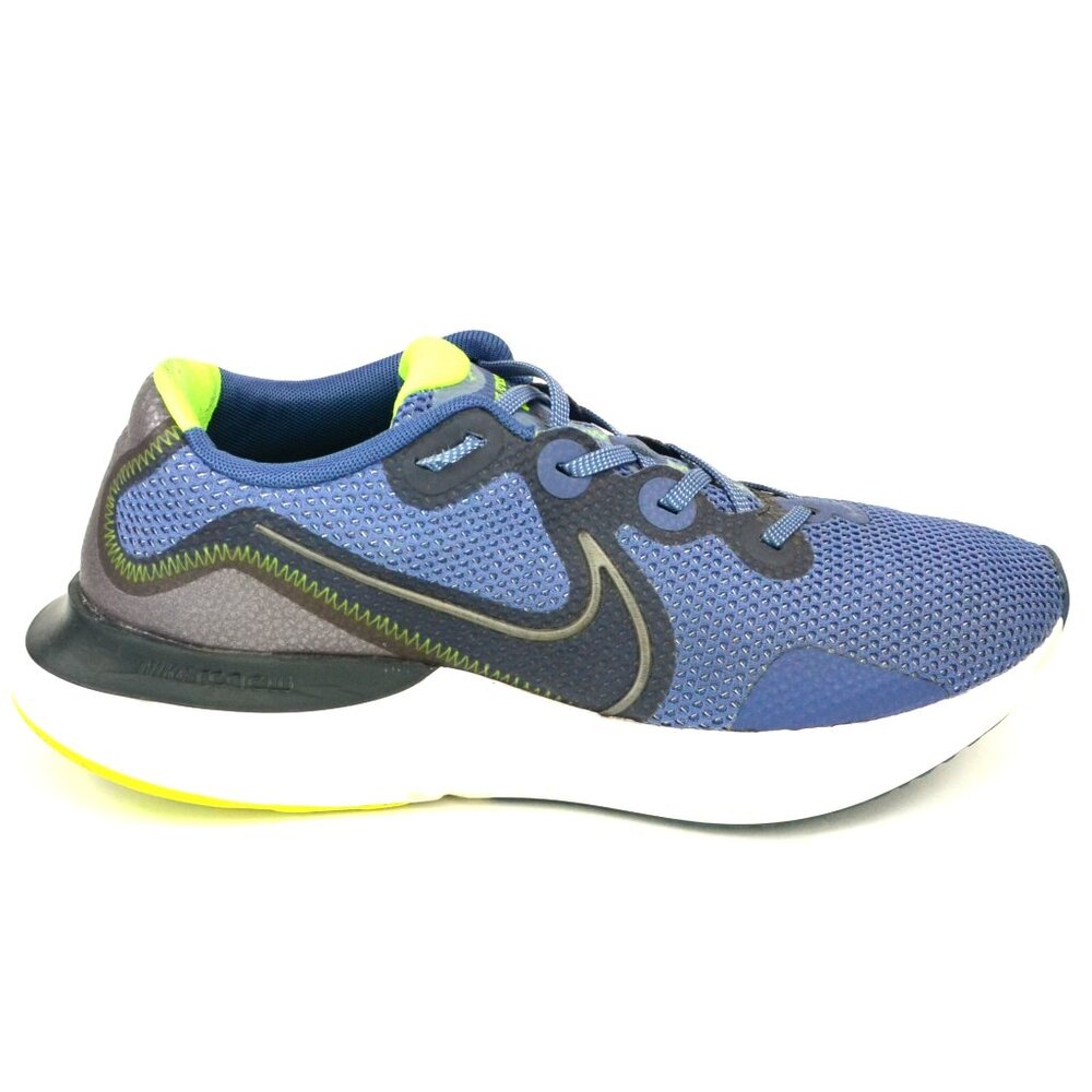 Nike Renew Men's Size 10 Blue & Gray Mesh Athletic Running Sneakers CK6357-400 - Picture 1 of 10